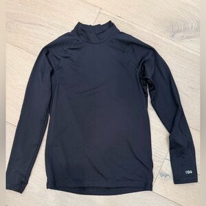 DSG Youth Cold Weather Compression Mock Neck Long Sleeve Shirt Large
